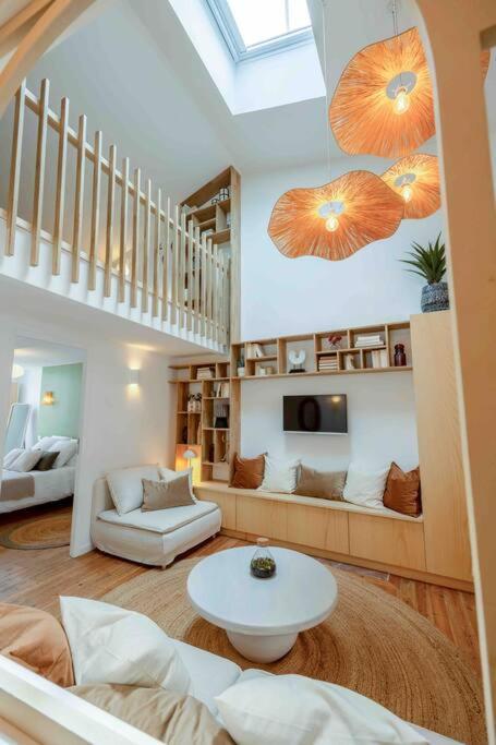 Ღ Mezzanine • T4 Spacieux, Lumineux Et Cosy La Rochelle  Extérieur photo