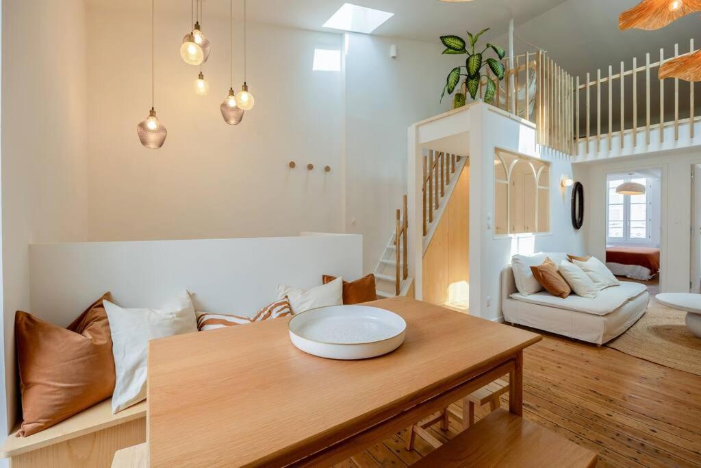 Ღ Mezzanine • T4 Spacieux, Lumineux Et Cosy La Rochelle  Extérieur photo