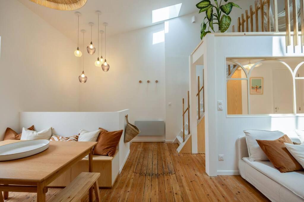 Ღ Mezzanine • T4 Spacieux, Lumineux Et Cosy La Rochelle  Extérieur photo
